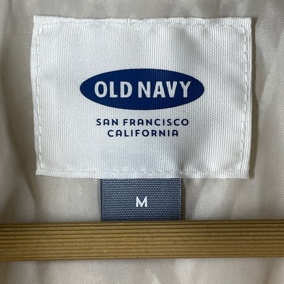 Old Navy Ivory/Off White Quilted Classic Vest - Picture 4 of 8